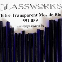Effetre Transparent Mosaic Blue (ET 591 059)