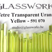 Effetre Transparent Uranium Yellow (ET 591 070M)