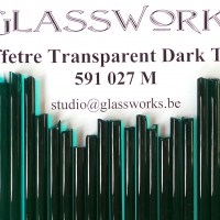 Effetre Transparent Dark Teal (ET 591 027M)
