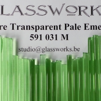 Effetre Transparent Pale Emerald Green (ET 591 031M)