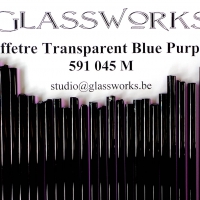 Effetre Transparent Blue Purple (ET 591 045M)