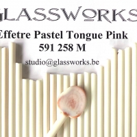 Effetre Pastel Tongue Pink (EP 591 258M)