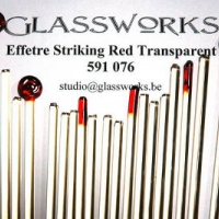 Effetre Transparent Striking Red (ET 591 076)